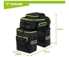 Trizand 53L Atsparus vandeniui Bicycle Bag