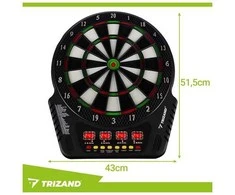 Elektroninė smiginio lenta Trizand su 4 LED ekranais ir 27 žaidimais