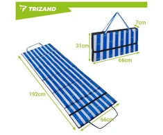 Trizand uolėtas paplūdimio kilimėlis