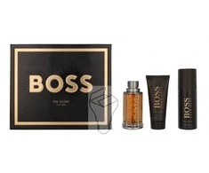 HUGO BOSS Boss The Scent EDT rinkinys vyrams (EDT,100 ml + dezodorantas, 150 ml + dušo želė, 100 ml)