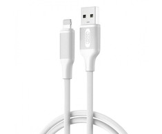 XO kabelis NB265 USB - Lightning 1,0 m 2,4 A baltas