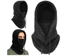 Winter scarf - juodas Trizand 26127