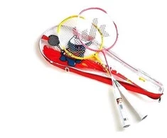 Badmintono rakečių komplektas (vaikiškas) Kawasaki Happy Kids 605