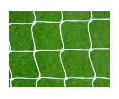 Futbolo vartų tinklas Netex 1,80x1,20x0,5x0,7m PP3mm (2vnt)