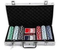 Hot Sports Pokerio žetonų rinkinys Poker Set 300