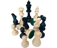 Lion Plastikiniai šachmatai Plastic Chessmen, karalius 95mm