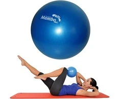 MOVES Pilates kamuolys Soft Over ball 21-23cm mėlynas