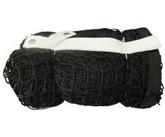 Netex Lauko teniso tinklas PP 3 mm (juodas su trosu)