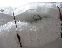 Netex Lauko teniso tinklas PP3mm (baltas su trosu)