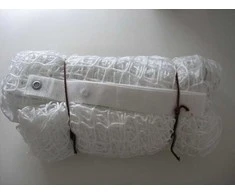 Netex Lauko teniso tinklas PP3mm (baltas su trosu)