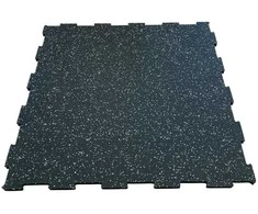 Provesport Guminė danga 15x1000x1000mm, Prove Luxury juodas puzzle