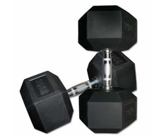 Provesport Hexagon šešiakampis hantelis 30kg (1vnt)