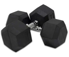Provesport Hexagon šešiakampis hantelis 27,5kg (1vnt)