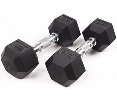 Provesport Hexagon šešiakampis hantelis 6kg (1vnt)