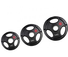 Provesport Olimpinis gumuotas svoris 51mm 15kg (su nerūdijančio plieno įvore)