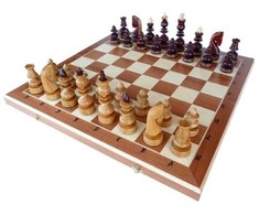 Engelhart Provechess Šachmatai Bizant 600x300x70mm, Karalius 140mm