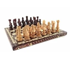 Provechess Šachmatai Cezar Small 600x300x70mm, karalius 140mm