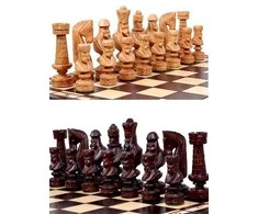 Provechess Šachmatai Cezar Small 600x300x70mm, karalius 140mm