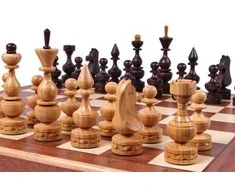 ProveChess Šachmatai Debiut 500x250x60mm, karalius 120mm