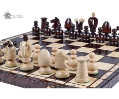 Provechess Šachmatai King's Big 440x220x60mm, karalius 75mm