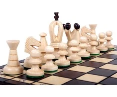 Provechess Šachmatai King's Small 300x150x50mm, karalius 60mm