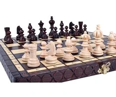 Provechess Šachmatai Olympic Small 360x180x50mm, karalius 65mm