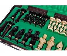 Provechess Šachmatai Royal DE LUX 650x325x80mm, karalius 130mm