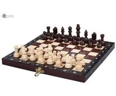 Provechess Šachmatai School 270x135x40mm, karalius 60mm