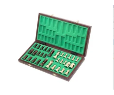 Provechess Šachmatai SENATOR 420x210x50 mm, Karalius 85 mm