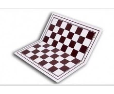 Provechess Šachmatų ir šaškių plastikinė lenta 510x510mm