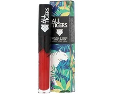 All Tigers Natural &amp; Vegan Natural Matte Lūpų blizgis 887 Live Fearless, 8 ml