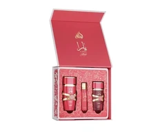 Set Lattafa Yara Candy EDP 100ml + 12ml EDP + Hair Mist 50ml