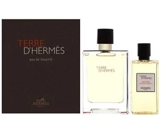 Set Hermes: Terre d'Hermes Eau De Toilette For Men, 100 ml + Terre d'Hermes Dušo želė For All Skin Types, 80 ml