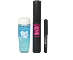 Set Lancome Blakstienų tušas Monsieur Big Kit 01 10ml + Drama Liqui-Pieštukas Mini 08 0,5g + Bi-Facil Instant Eye makiažo valiklis Mini 30 ml