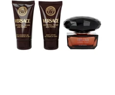 Set Versace Crystal Noir EDP 50ml + Losjonas kūnui 50ml + Dušo želė 50ml