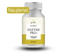 Grasole ENZYME PRO+, maisto papildas, 90 kaps.