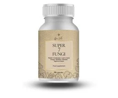 Grasole SUPER 7 FUNGI, maisto papildas, 90 kaps.