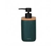 Pastatomas skysto muilo dozatorius 200 ml Sealskin Mind, tamsiai žalias