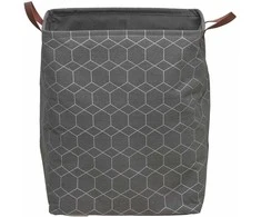 Skalbinių krepšys Sealskin Geometric, pilkas