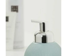 Skysto muilo dozatorius Sealskin Convex, mėlynas, 500 ml