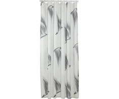 Vonios dušo užuolaida Sealskin Birds, balta/juoda(180x200)
