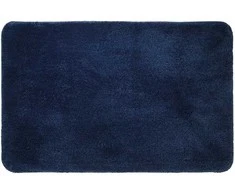 Vonios kilimėlis Sealskin Angora, 90 x 60 cm, mėlynas