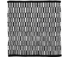 Vonios kilimėlis Sealskin Bathmat, 60x60 cm, juoda/balta