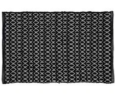 Vonios kilimėlis Sealskin Bathmat, 60x90 cm, juoda/balta