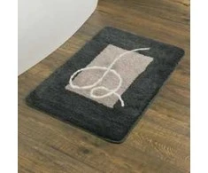 Vonios kilimėlis Sealskin Carcassonne, 60 x 90 cm, pilkas