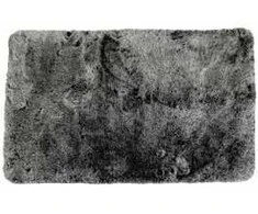 Vonios kilimėlis Sealskin Skin, 50x80 cm, juodas/sidabrinis