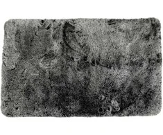 Vonios kilimėlis Sealskin Skin, 50x80 cm, juodas/sidabrinis