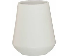 Vonios stiklinė Sealskin Conical, balta, pastatoma