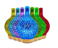3D ultragarsinis aromaterapijos vėsaus rūko oro drėkintuvas, happy people DD-04