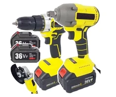 Akumuliatorinių įrankių komplektas Happy people HP-GS ToolMaster Pro TMX5 3in1, 1600 W, 320 Nm, 1/2"
